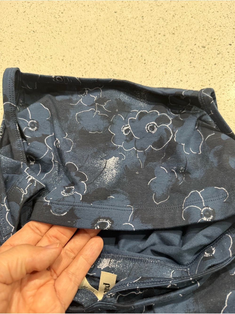 Pact Navy Blue Floral Midi Dress - Picture 15 of 15
